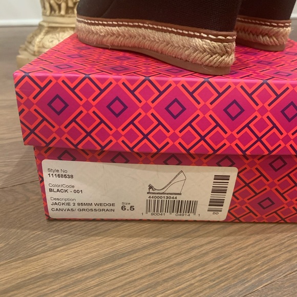 TORY BURCH BLACK SHOES 👠 - Picture 5 of 6